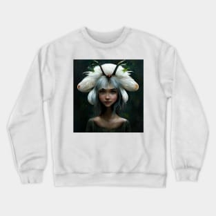 Orchid Faerie Kim Turner Art Crewneck Sweatshirt